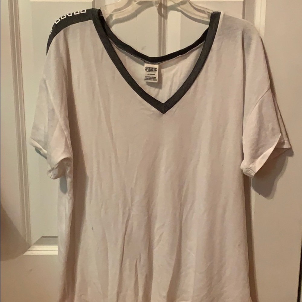 Pink loose fitting shirt